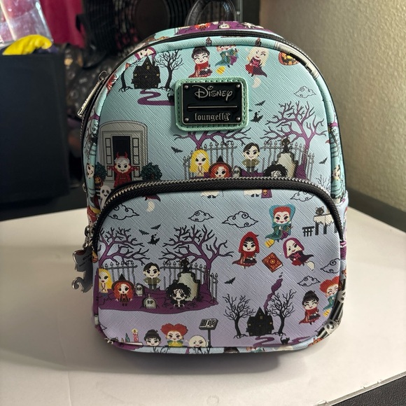 Loungefly | Bags | Loungefly Hocus Pocus Aop Mini Backpack | Poshmark